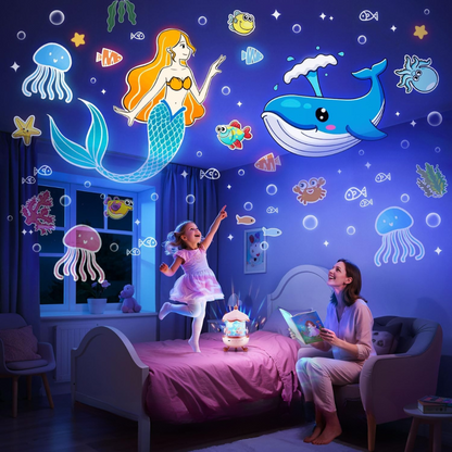 MagicGlow™ – Magischer Kinder-Projektor für beruhigendes Nachtlicht & süße Träume [50 % Rabatt]