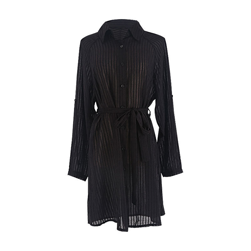 Ivendra | Luftiges Strandkleid mit Streifen