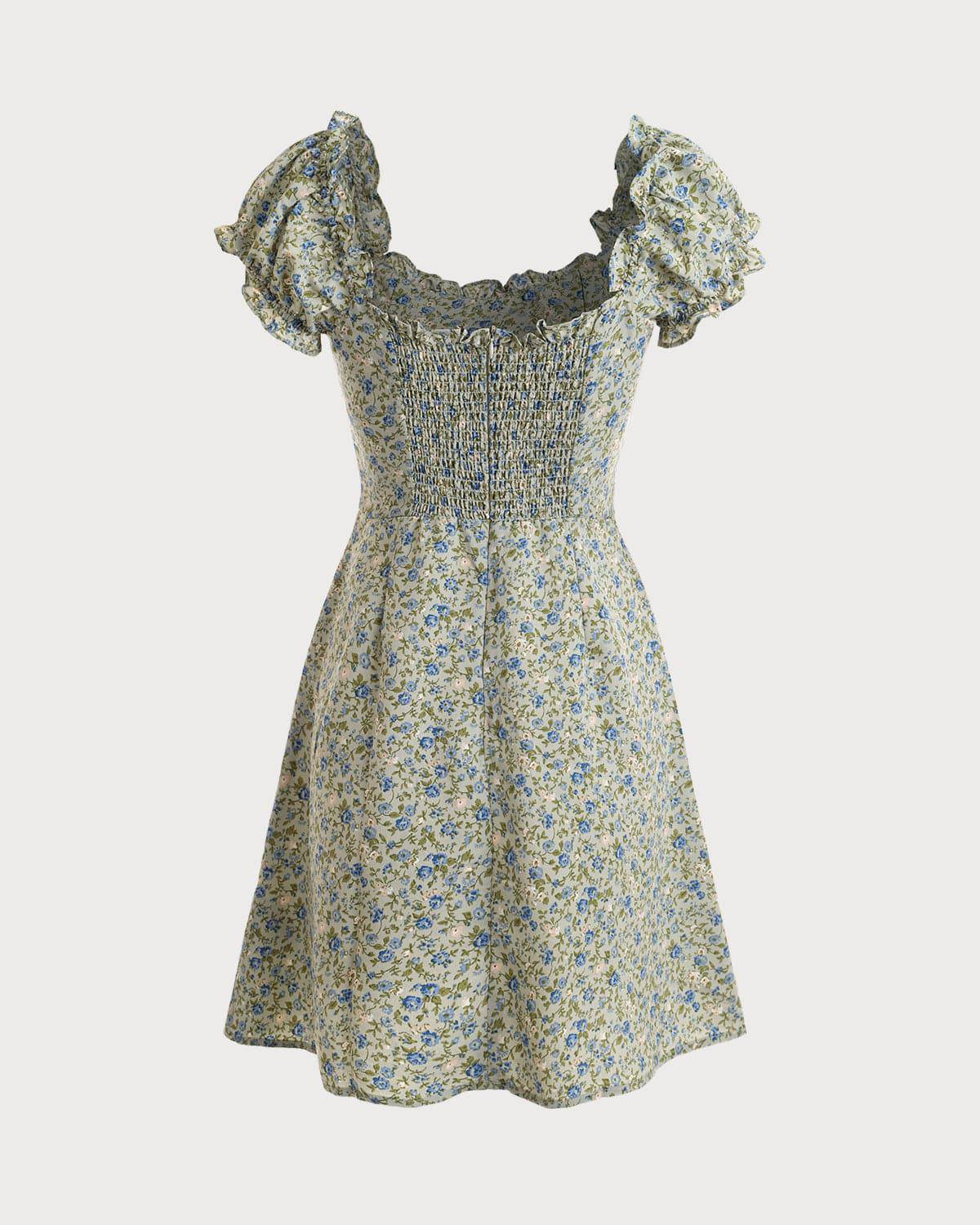 Frieda | Feminines Rüschenkleid Mini