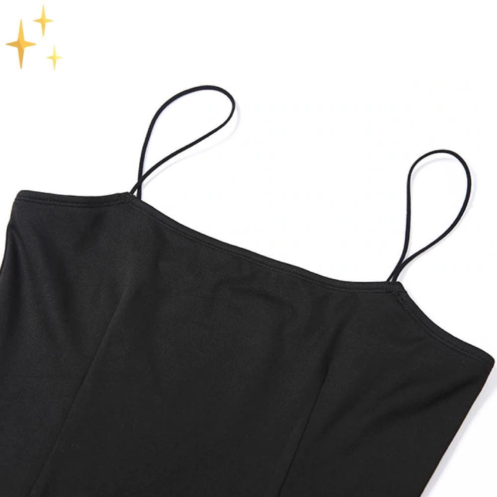 Aella | Bodycon-Kleid mit Spaghetti-Trägern