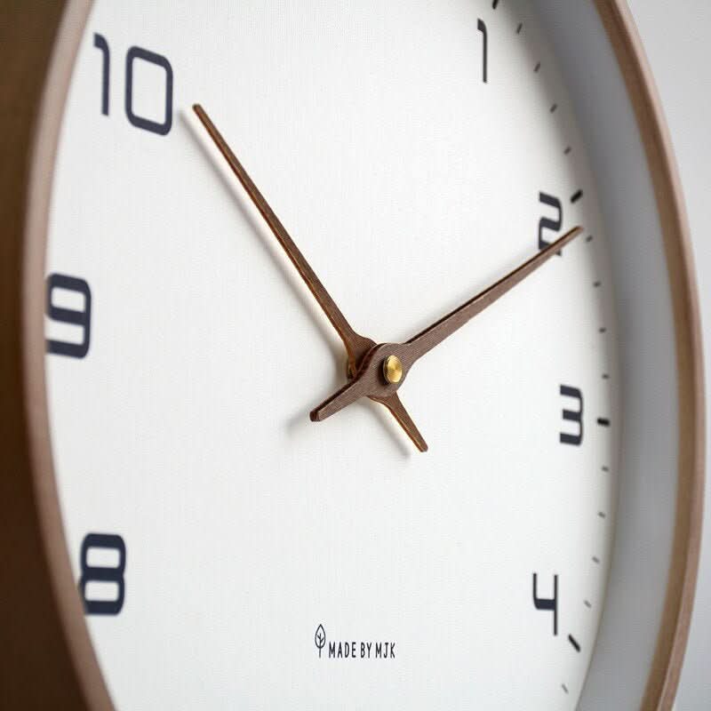 Lautlose Holzwanduhr – Kein Ticken, nur Stille product image 3
