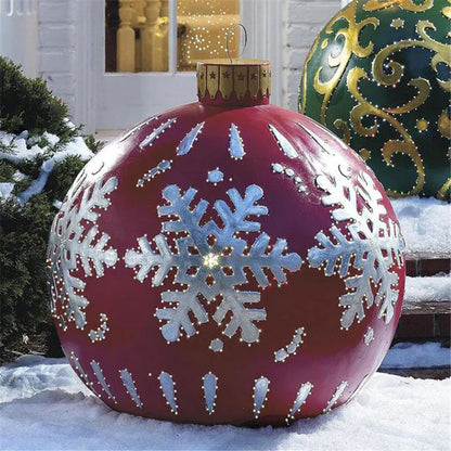 MerryBall™ Aufblasbare Weihnachtskugel-Dekoration | 50% RABATT