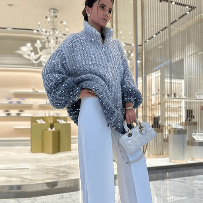 Cassiane | Eleganter Pullover aus weichem und luxuriösem Stoff