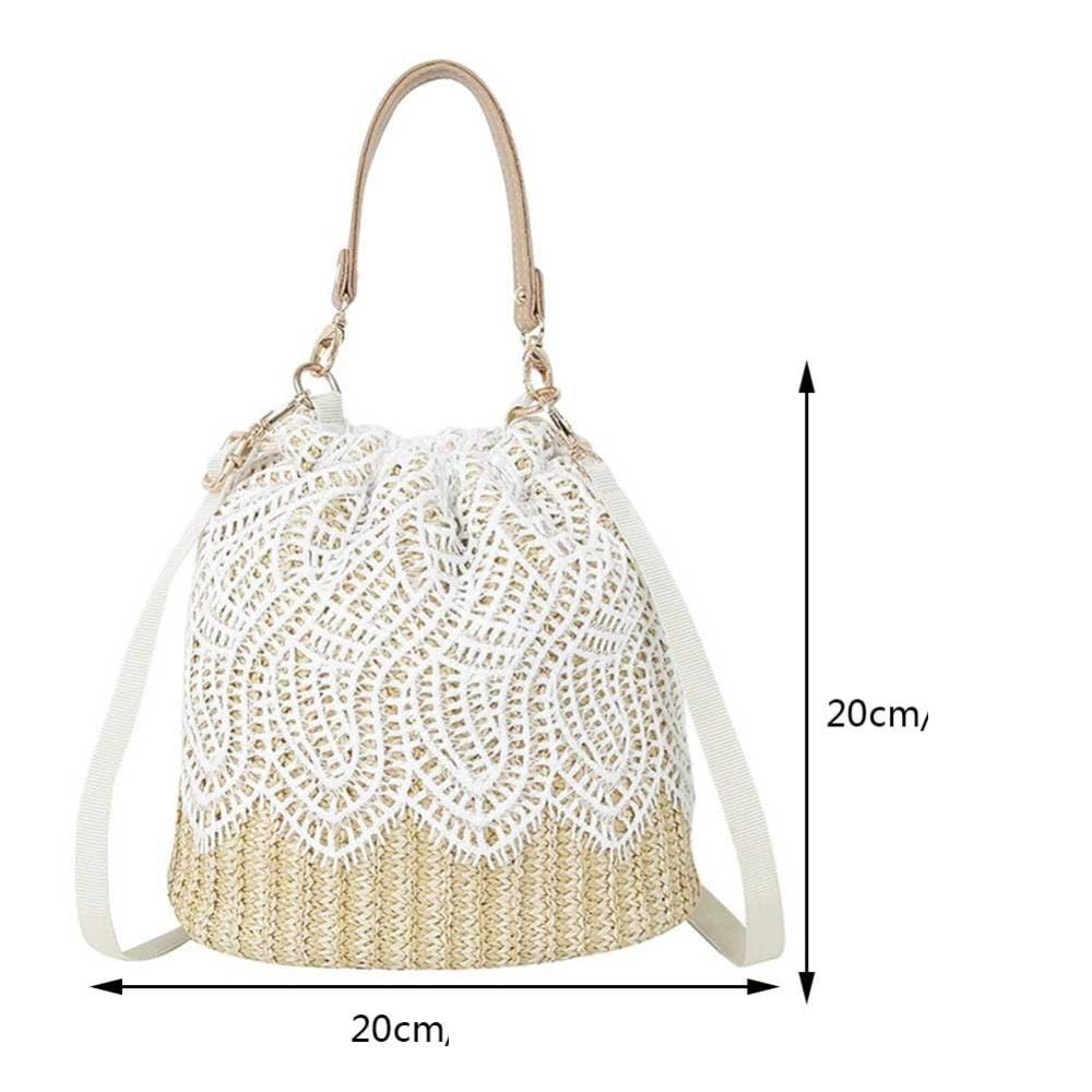 Machelle | Stilvolle Mini-Strohtasche