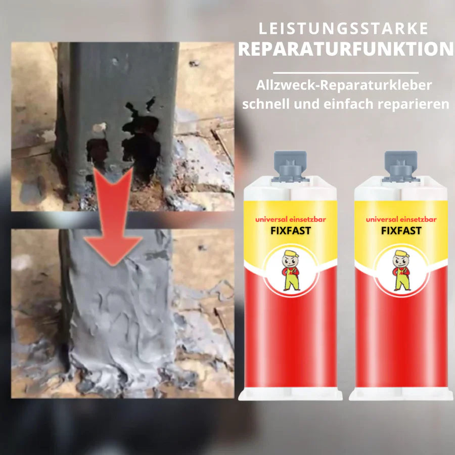 FixFast™ Langlebiger Reparaturkleber (Letzter Tag Rabatt) [1 + 1 Gratis]