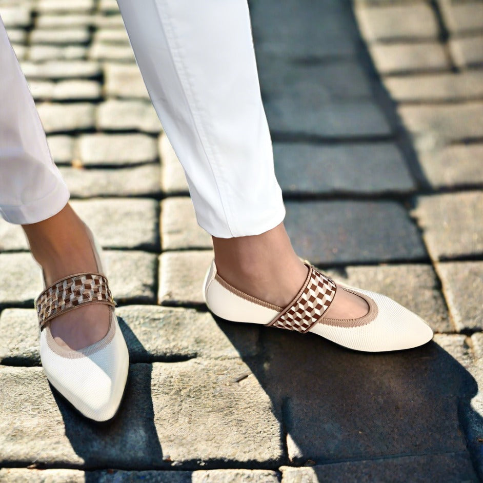 Sehr elegante und bequeme Ballerina Schuhe Für Frauen