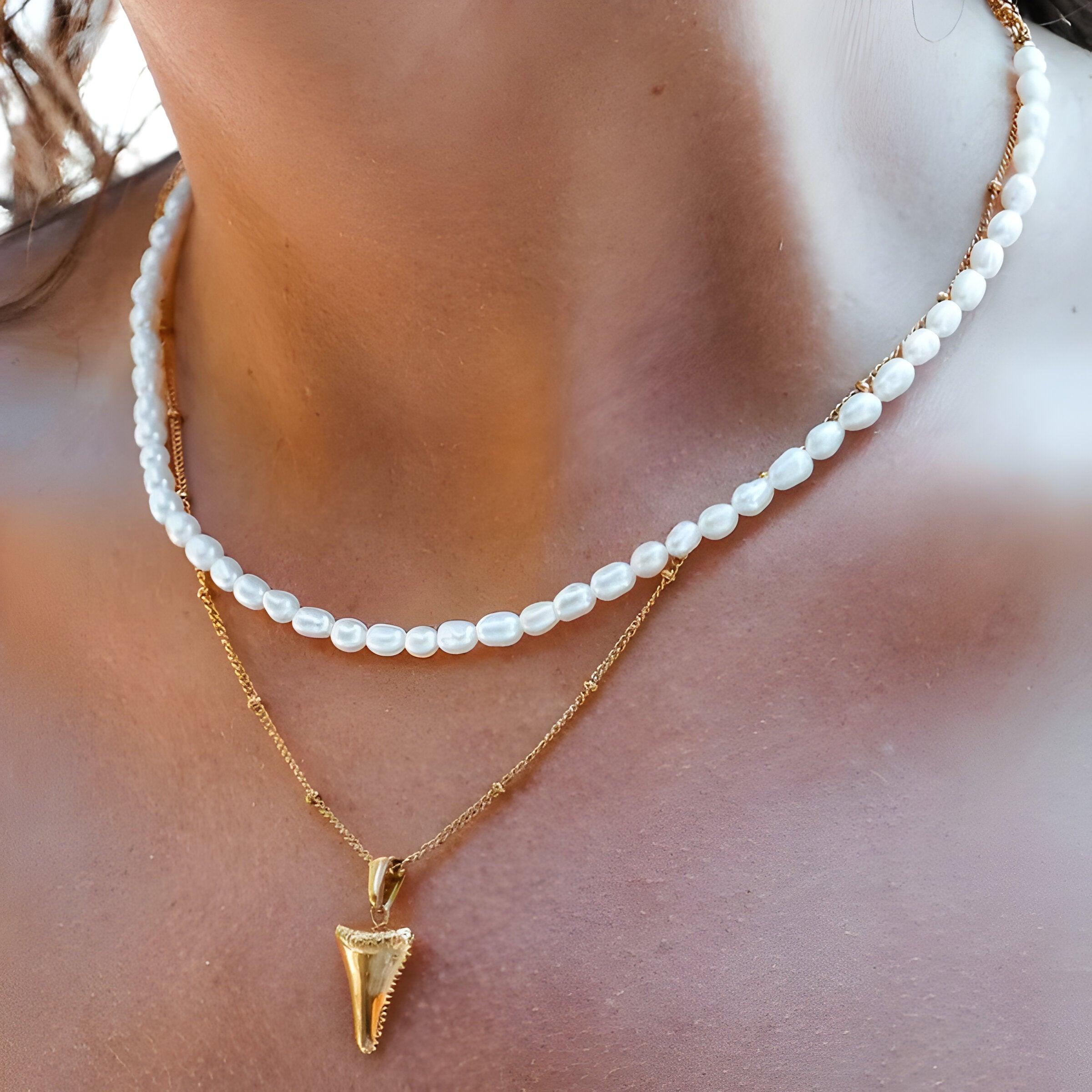 Elegante Perlenkette mit anspruchsvollem Charme für Damen