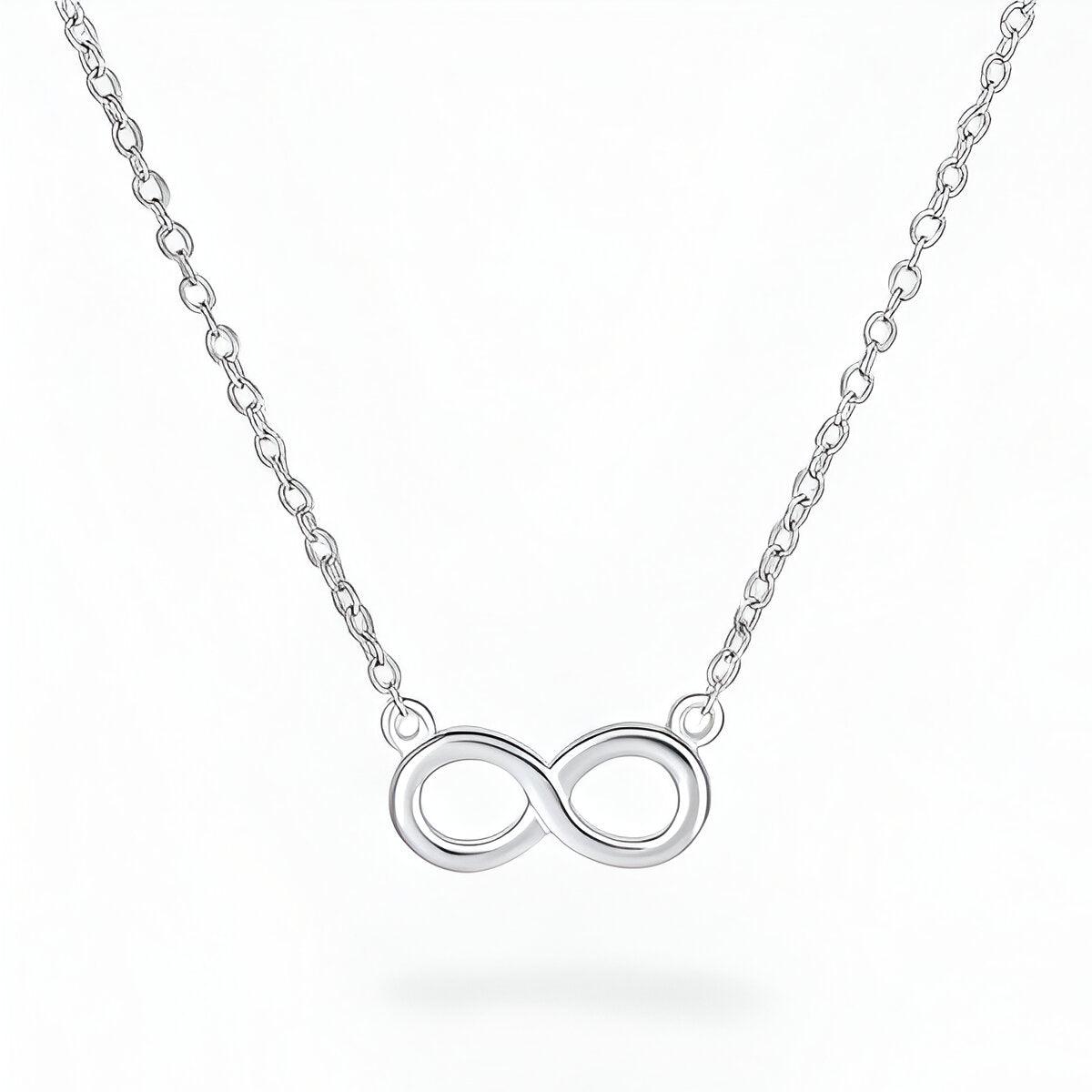 Elegante Infinity Halskette mit edlem Charme für Damen