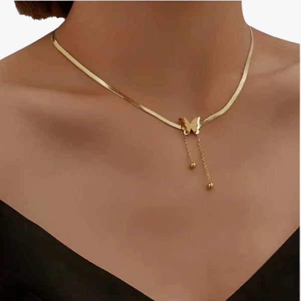 Charmante Schmetterling Kette für Damen