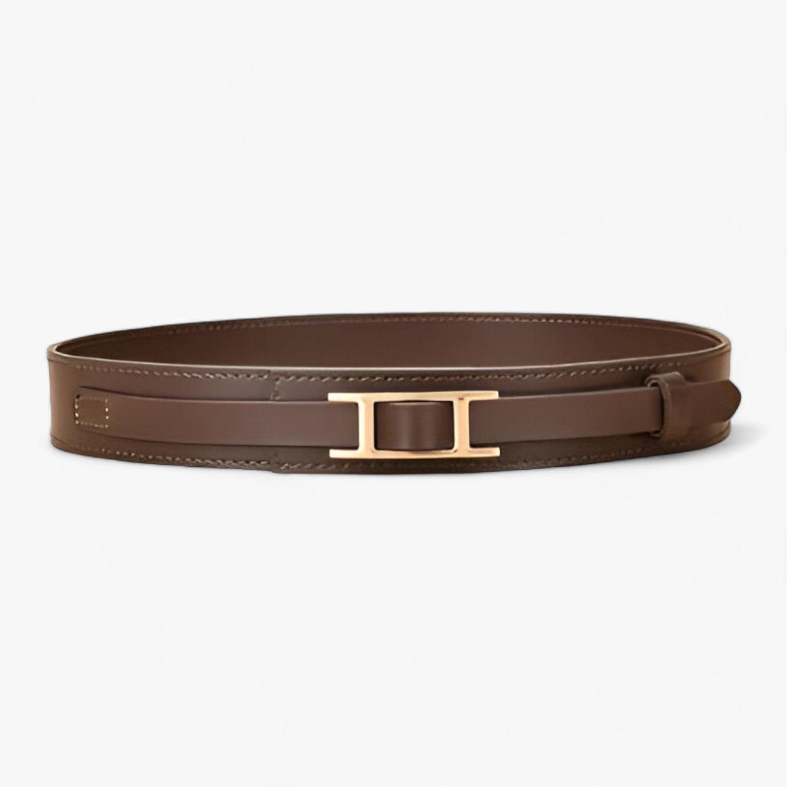 Gotischer Ledergürtel Luxuriöses Accessoire Für Frauen