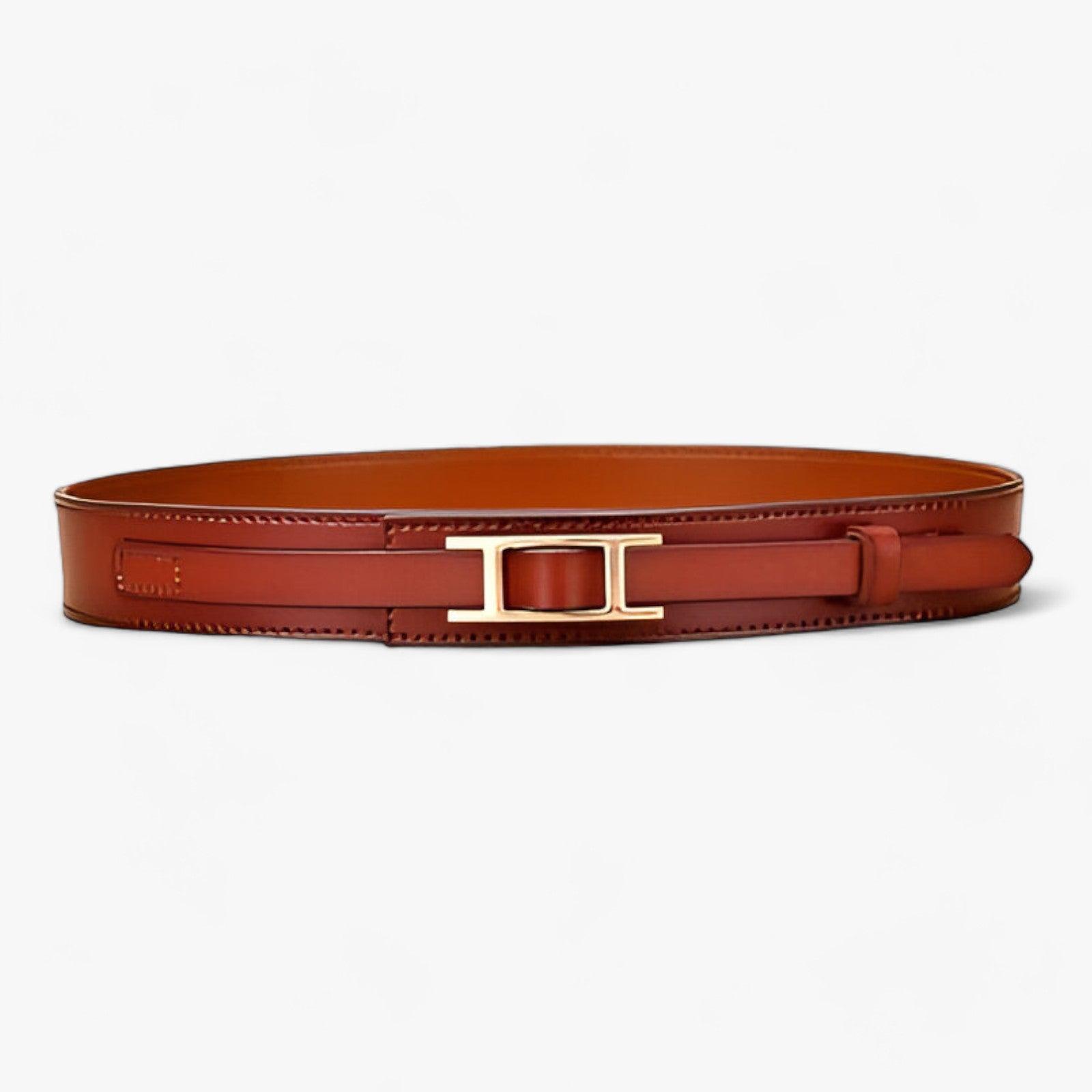 Gotischer Ledergürtel Luxuriöses Accessoire Für Frauen