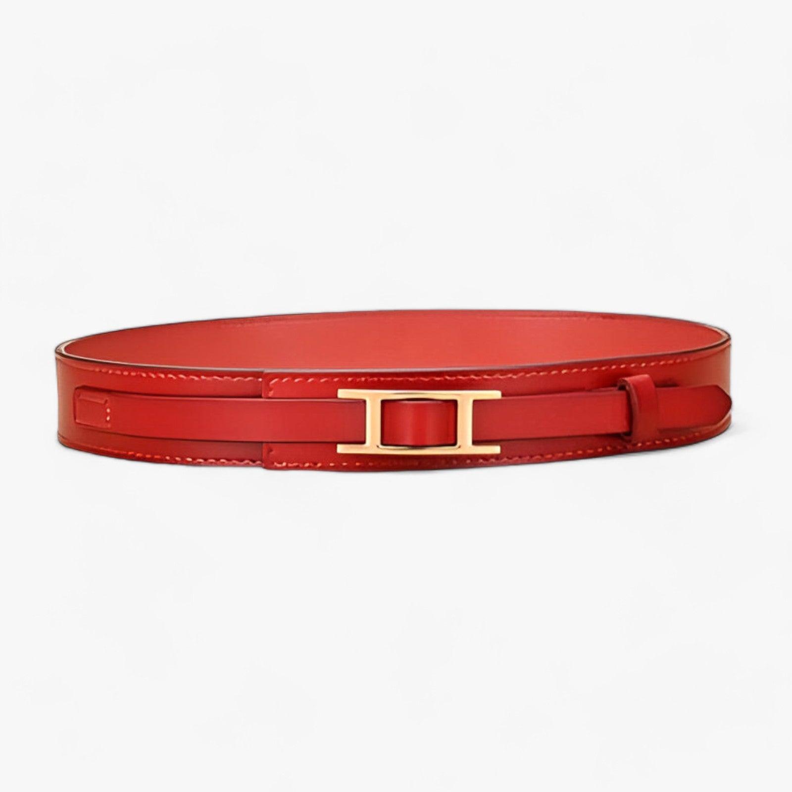 Gotischer Ledergürtel Luxuriöses Accessoire Für Frauen