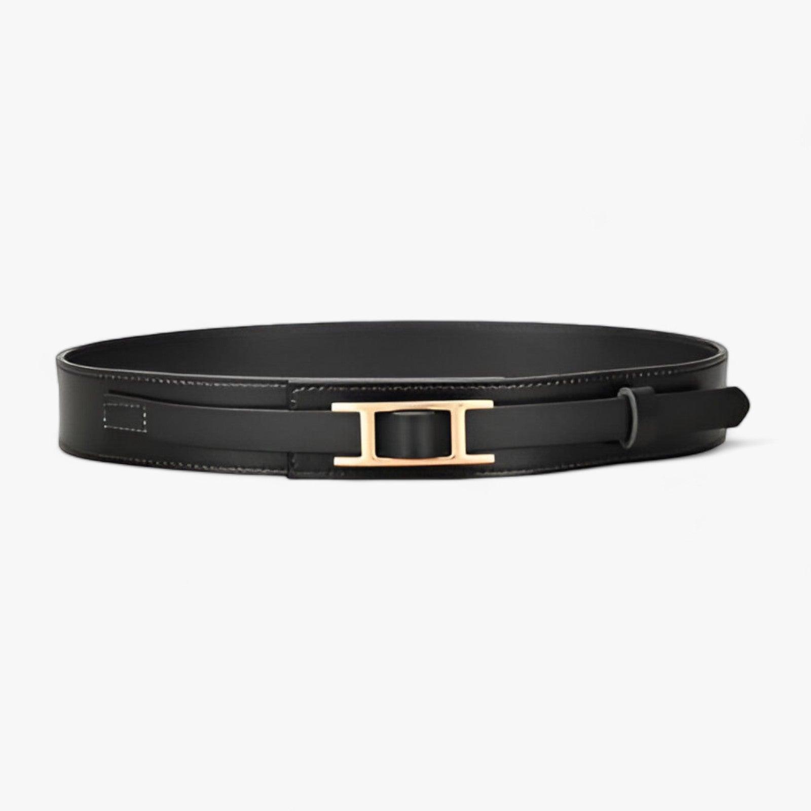 Gotischer Ledergürtel Luxuriöses Accessoire Für Frauen