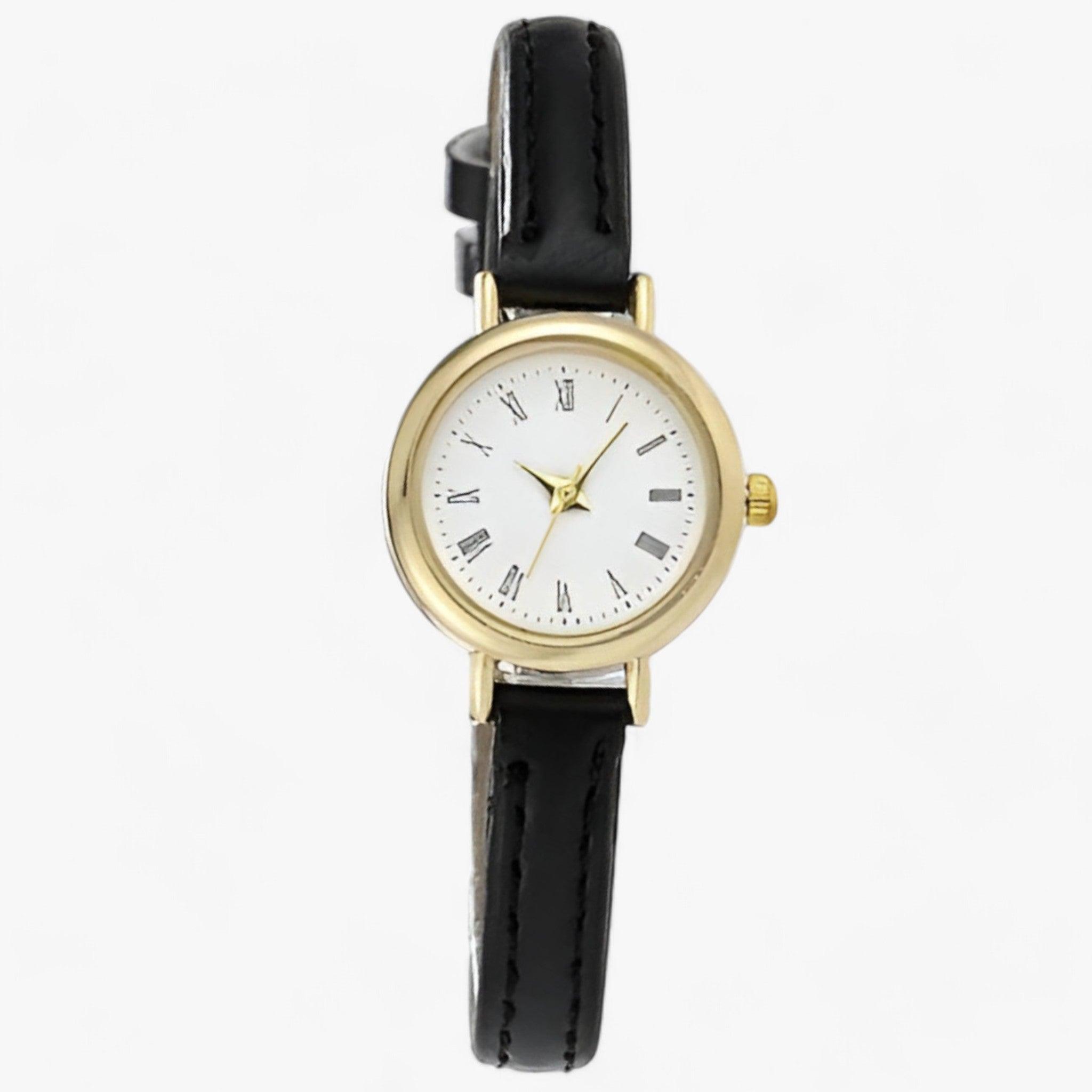 Elance Minimalistische Runde Uhr Für Damen