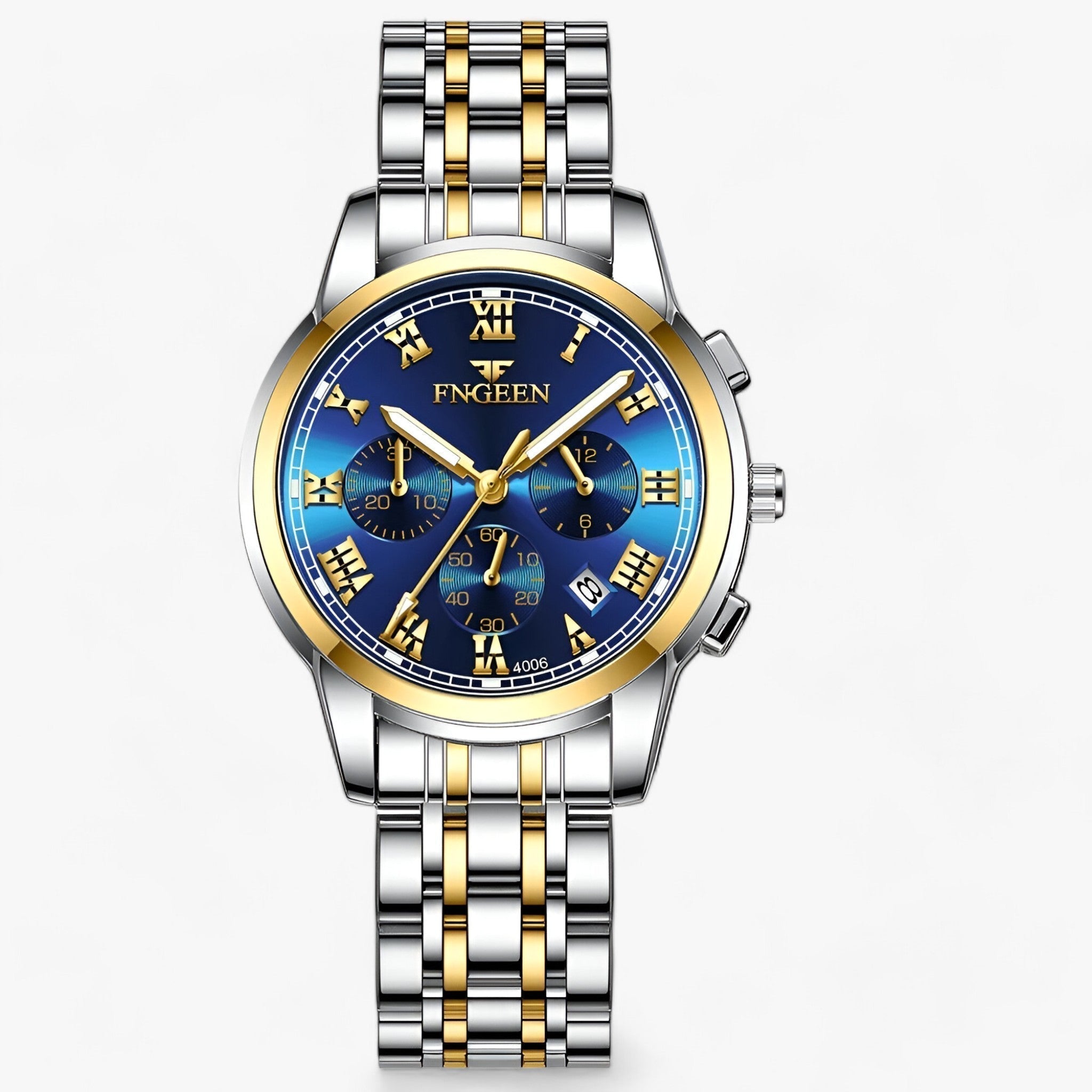 Präzise Runde Edelstahl Uhr Für Frauen