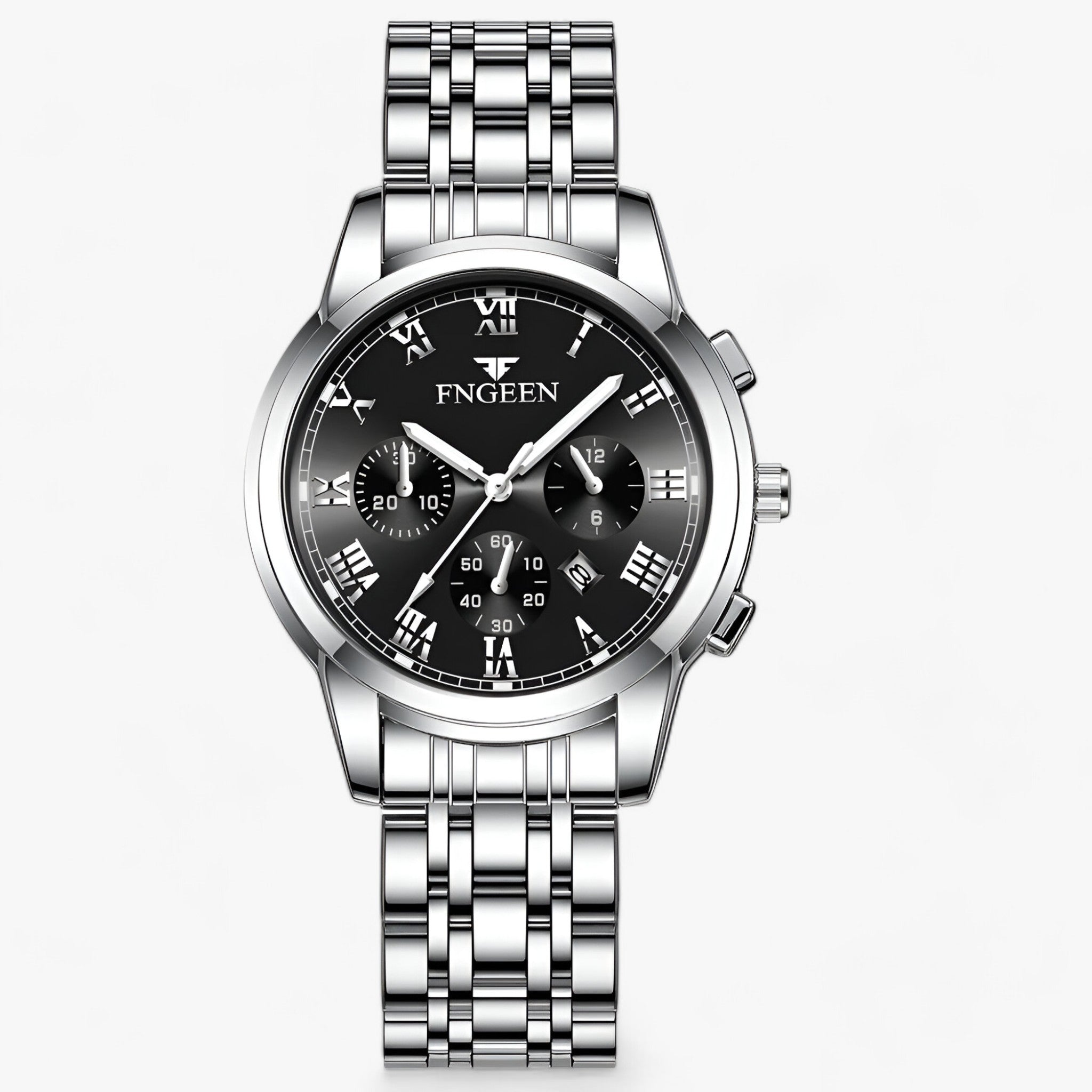 Präzise Runde Edelstahl Uhr Für Frauen