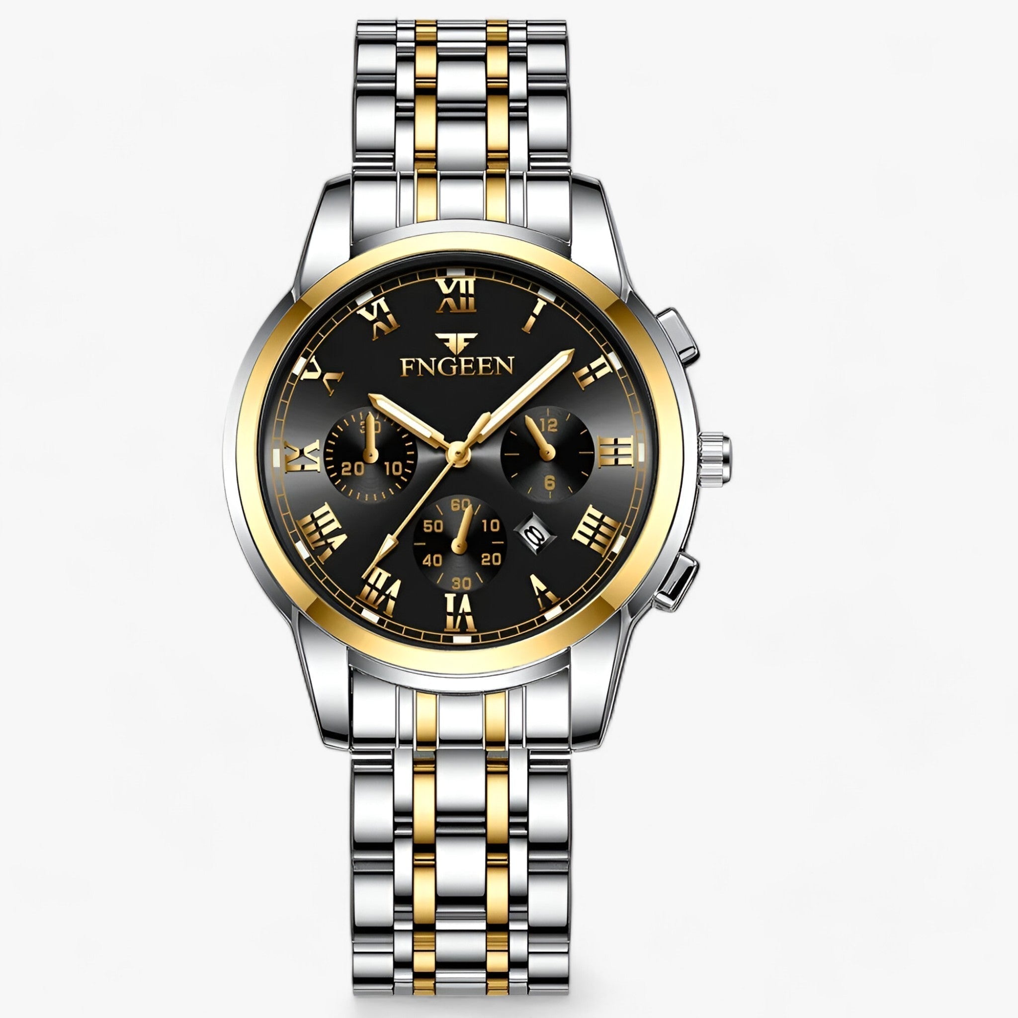 Präzise Runde Edelstahl Uhr Für Frauen