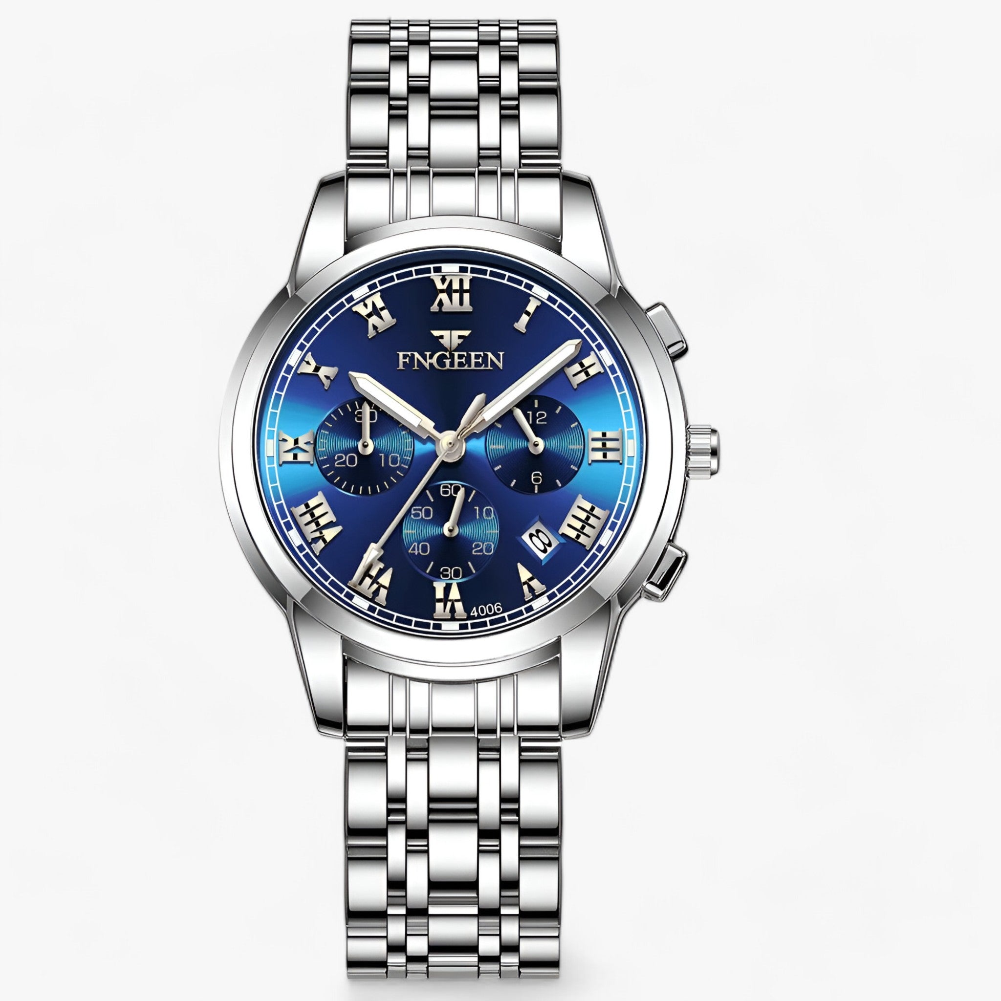 Präzise Runde Edelstahl Uhr Für Frauen