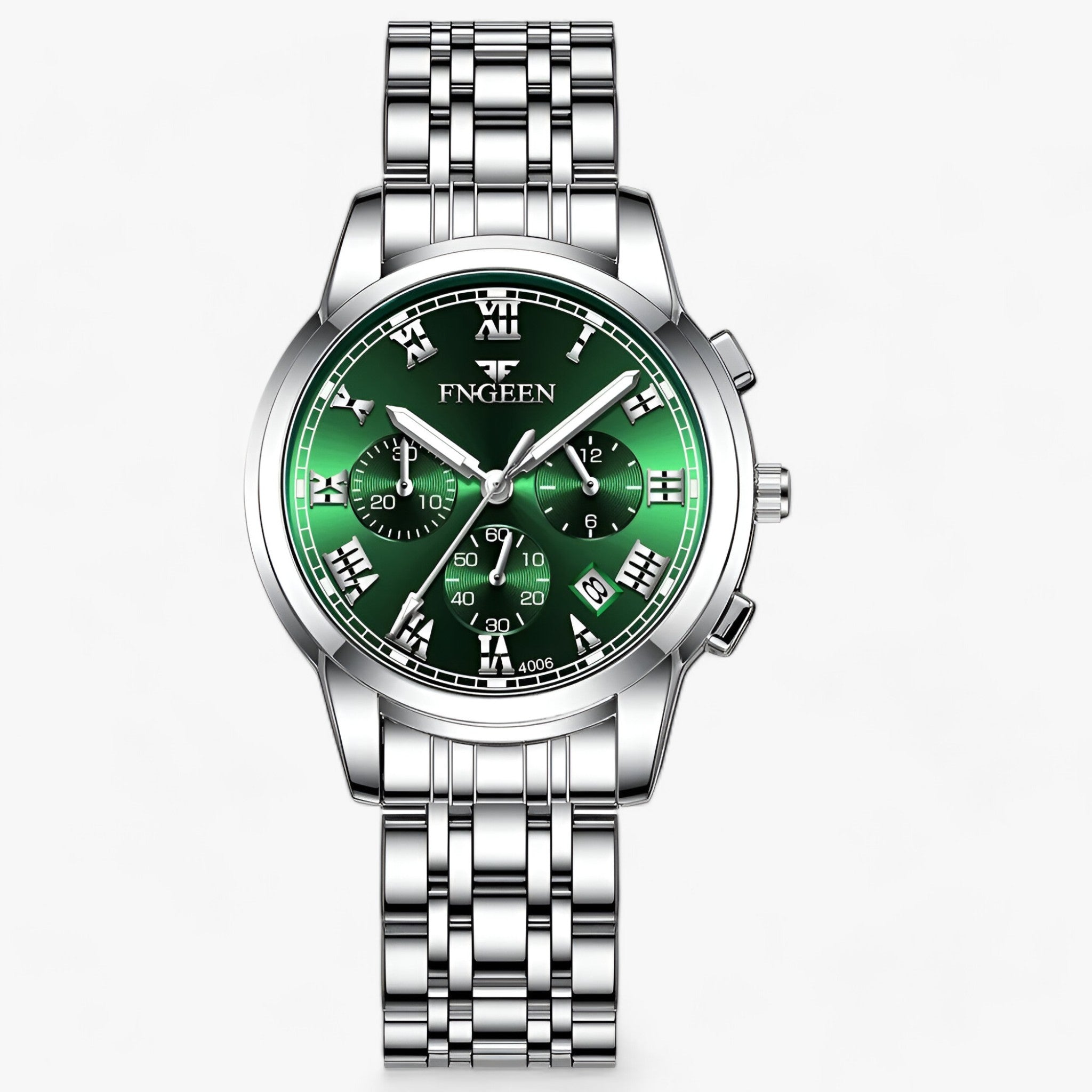 Präzise Runde Edelstahl Uhr Für Frauen