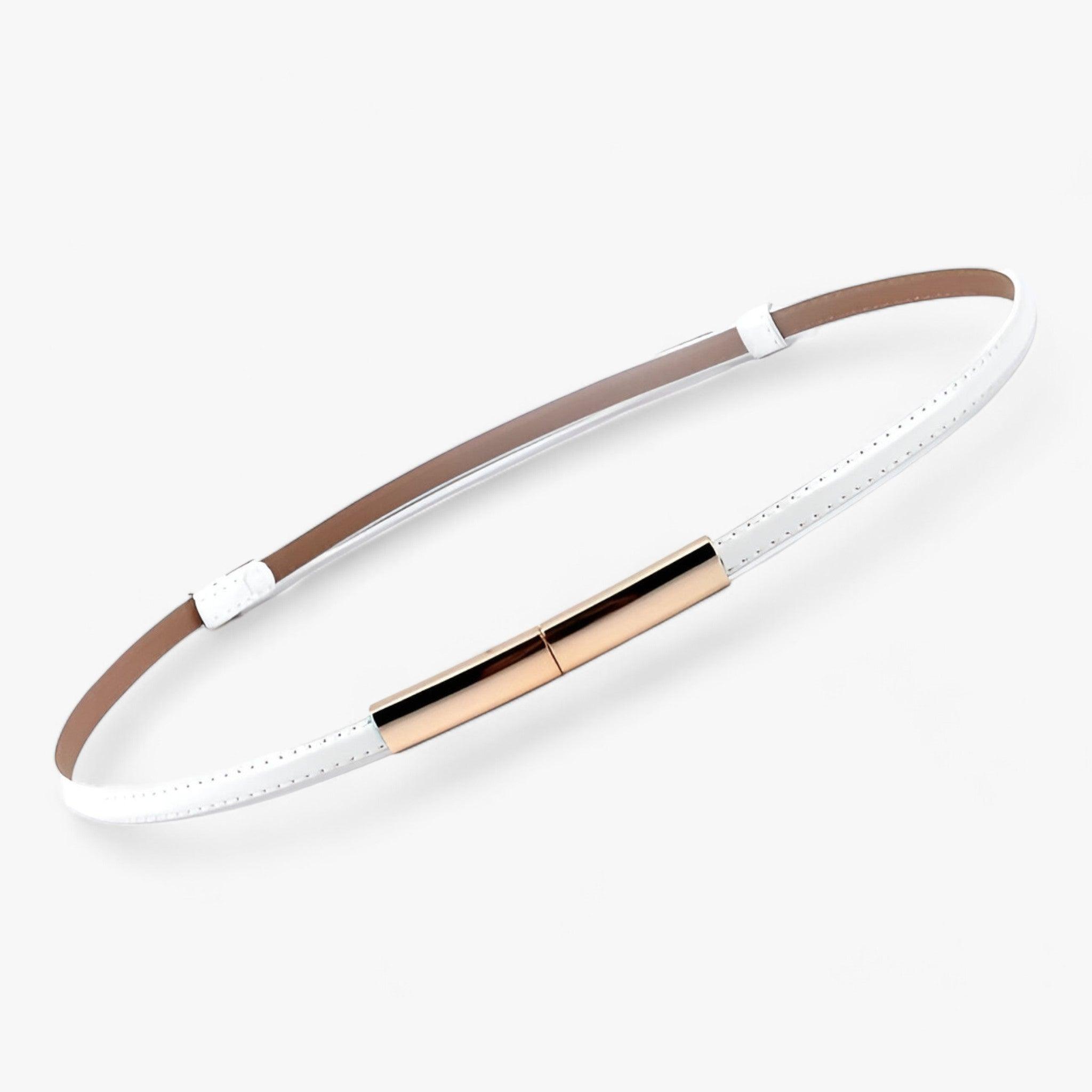Eleganter Ledergürtel für Kleidung - 95 cm Für Frauen