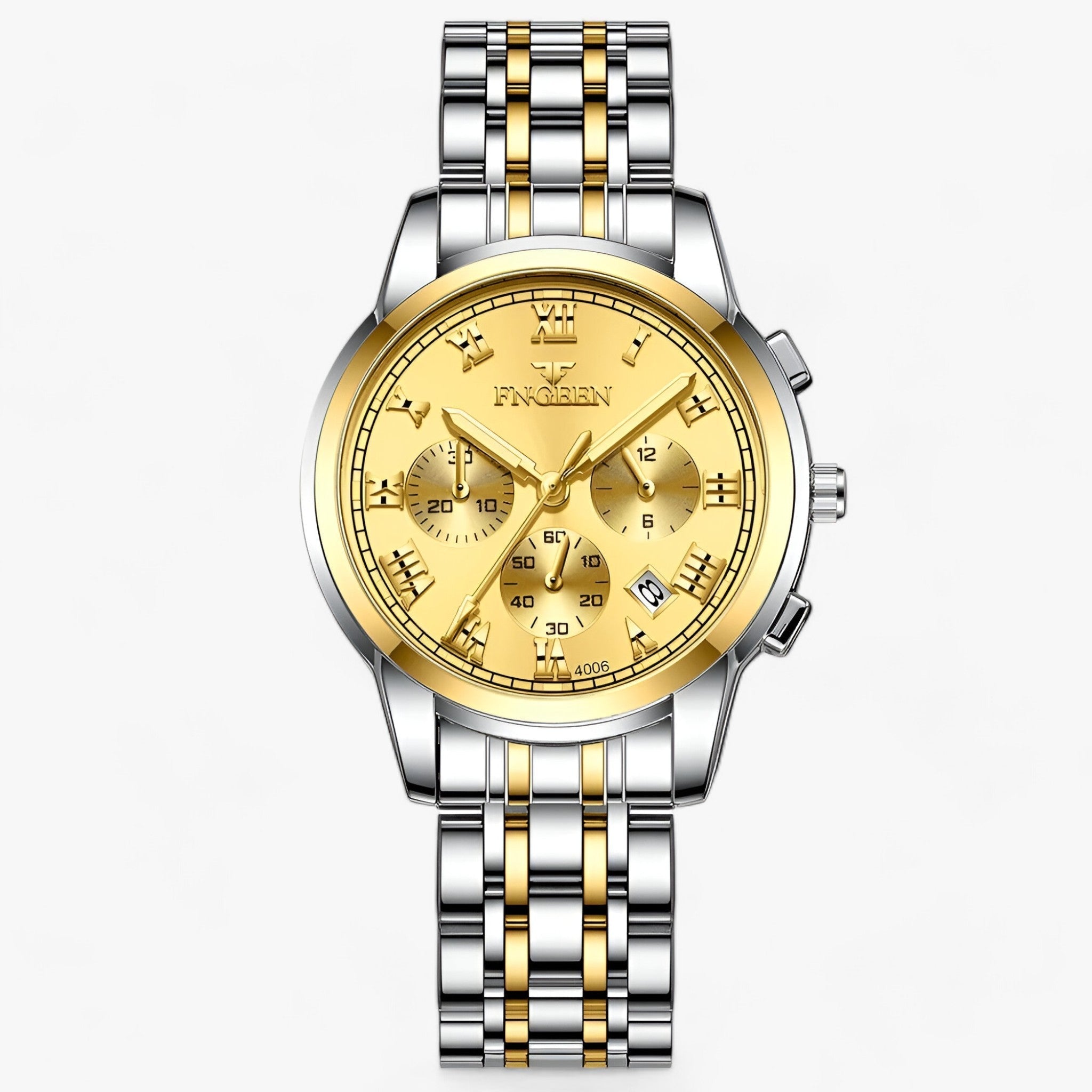 Präzise Runde Edelstahl Uhr Für Frauen