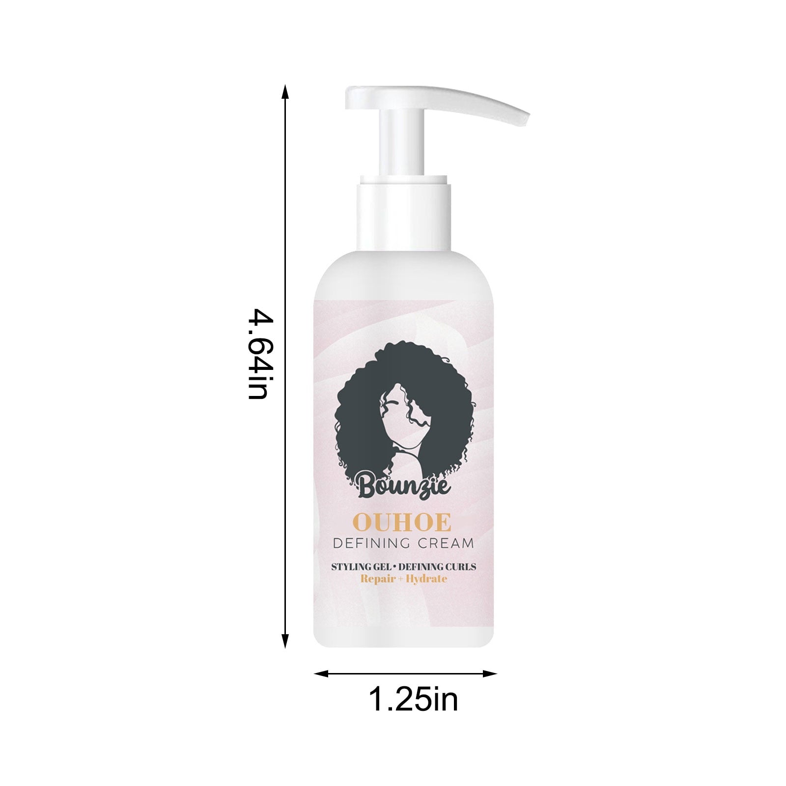 BouncyCurls™ – Verbessertes Volumen und geschmeidige Haarcreme für Locken [1 + 1 Gratis]