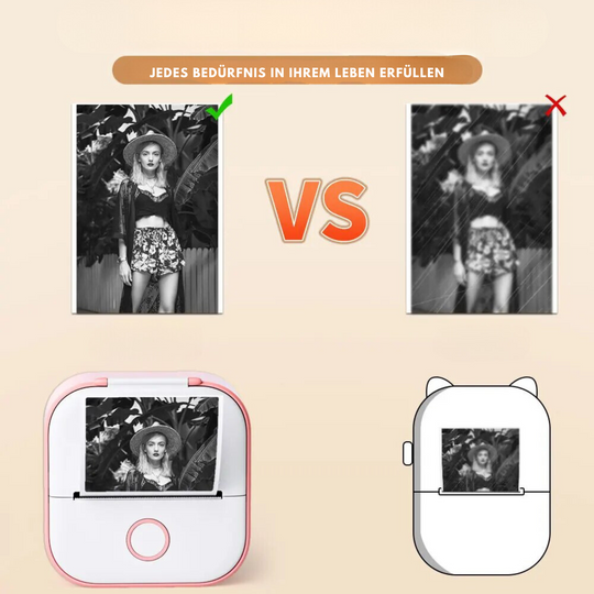 NanoPrint™ – Tragbarer Mini-Drucker für unkomplizierte, mobile Ausdrucke [50 % Rabatt]