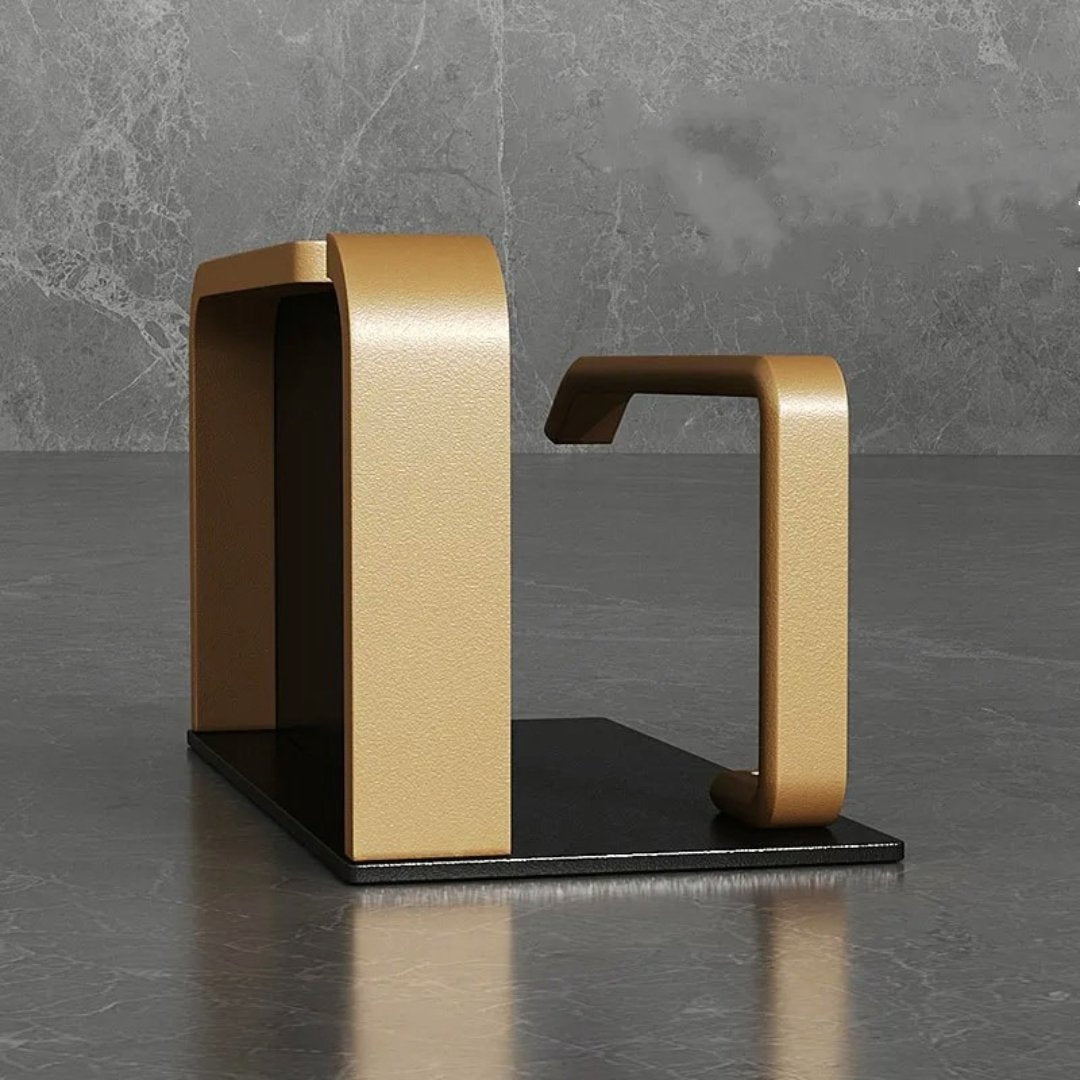 Toilettenpapierhalter mit Ablage Wandmontage Metall Badezimmer product image 8