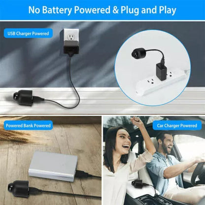 50% Rabatt | NanoVision™ - 360 HD 4K Mini-Spionagekamera