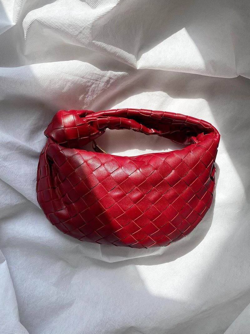 Bellamira | Handgewebte Mini-Handtasche Damen