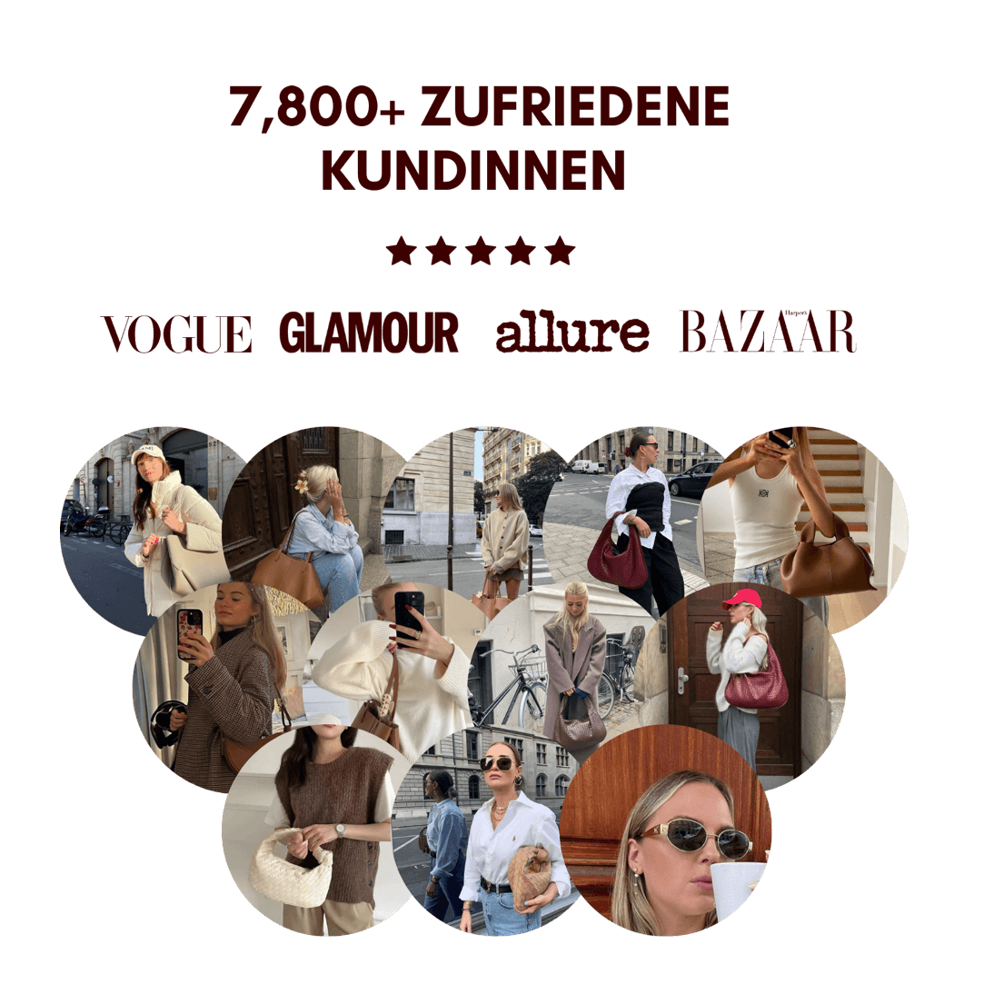 Bernadine | Vintage Tote Bag Frauen