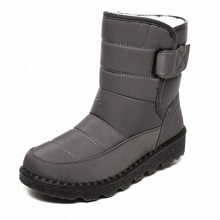 SnowStep™ – Wasserdichte, rutschfeste & angenehm warme Winterstiefel für Damen [50% Rabatt]