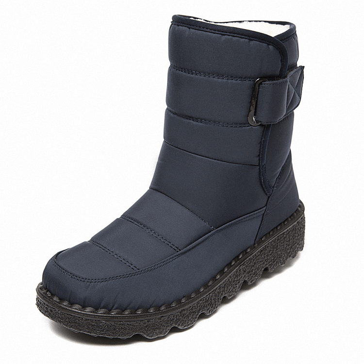 SnowStep™ – Wasserdichte, rutschfeste & angenehm warme Winterstiefel für Damen [50% Rabatt]