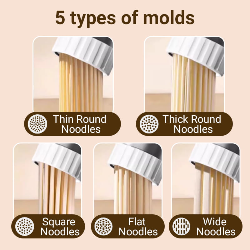 PressePasta™ – Mühelose, schnelle, frische und köstliche hausgemachte Pasta [50% Rabatt]