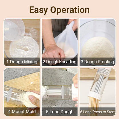 PressePasta™ – Mühelose, schnelle, frische und köstliche hausgemachte Pasta [50% Rabatt]