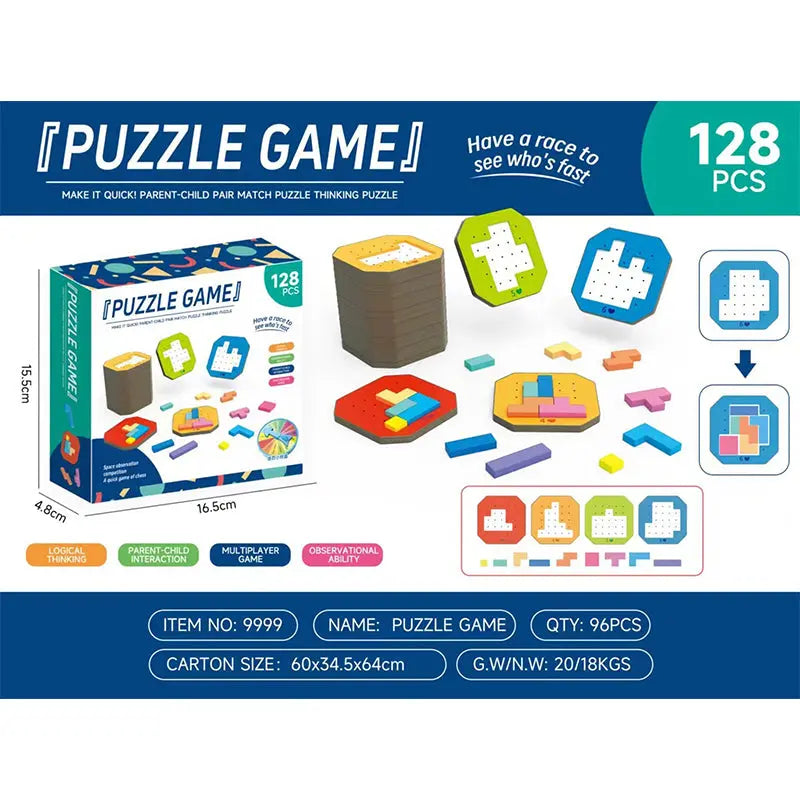 Logik-Puzzlespiel – Fördert Kreativität, Fokus & gemeinsames Lernen product image 5