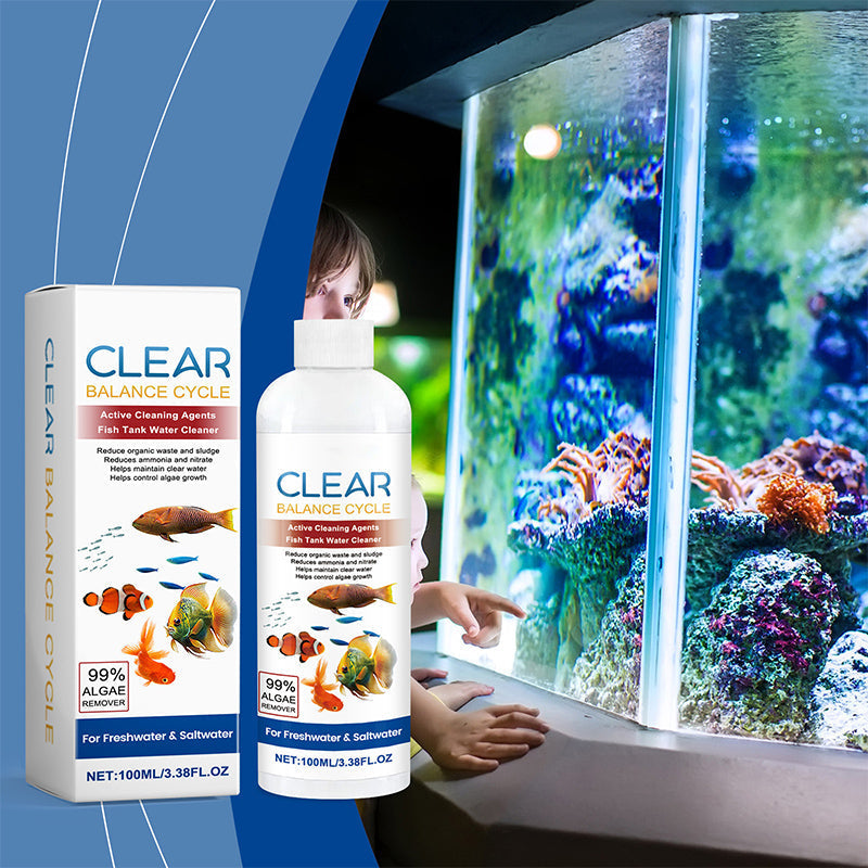 AquaClear™ – Kristallklares, funkelndes und gesundes Aquariumwasser [50% Rabatt]