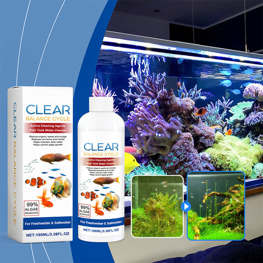 AquaClear™ – Kristallklares, funkelndes und gesundes Aquariumwasser [50% Rabatt]