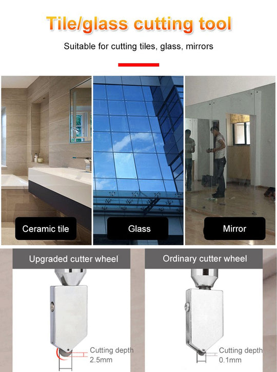 Fliesen und Glasschneider für präzises Schneiden im Alltag product image 6