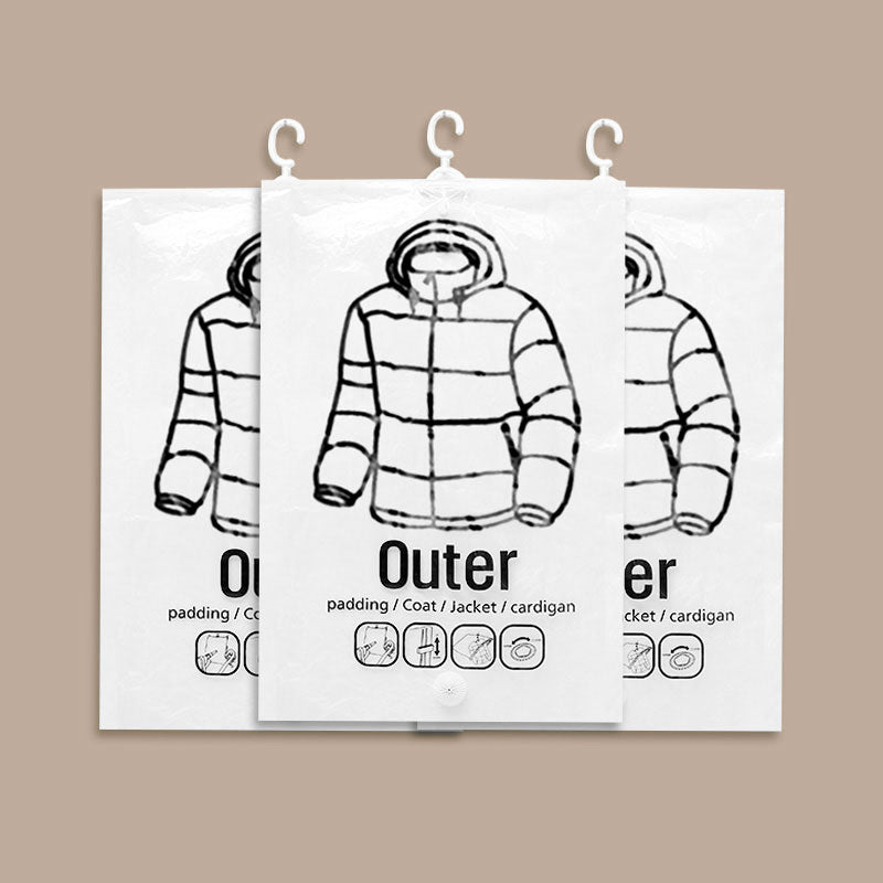 Vakuumbeutel für Kleidung Platzsparende Aufbewahrung Reisen Schrank product image 18