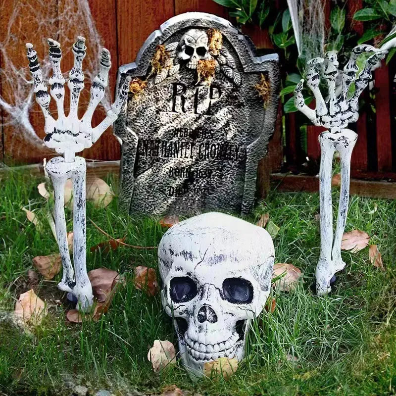 Graveyard™ – Totenkopf-Gartendekoration Figur Statue [50% Rabatt]