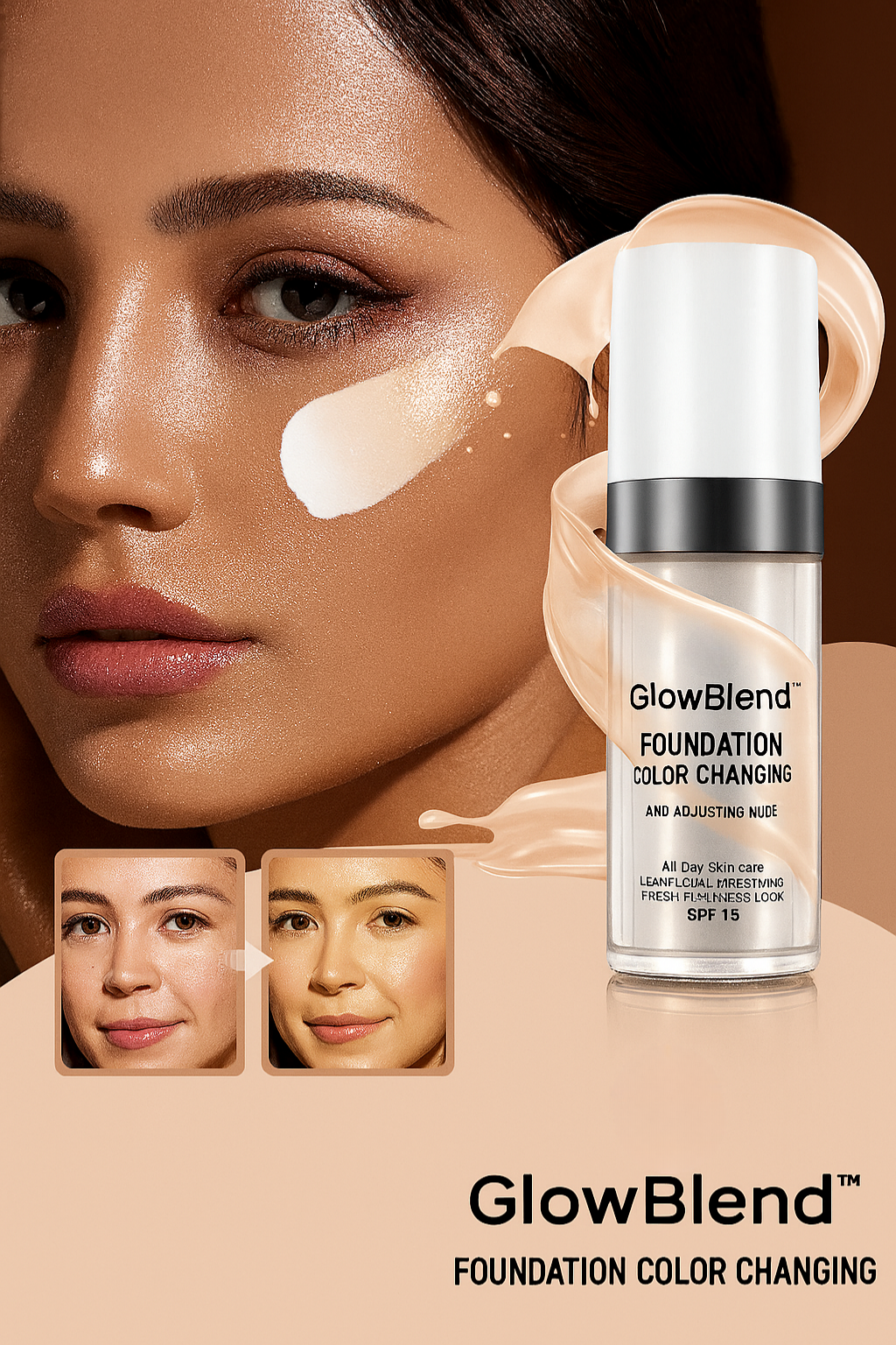 GlowBlend™ – Die Revolution für reife Haut für jugendliche Strahlkraft [1 + 1 Gratis]