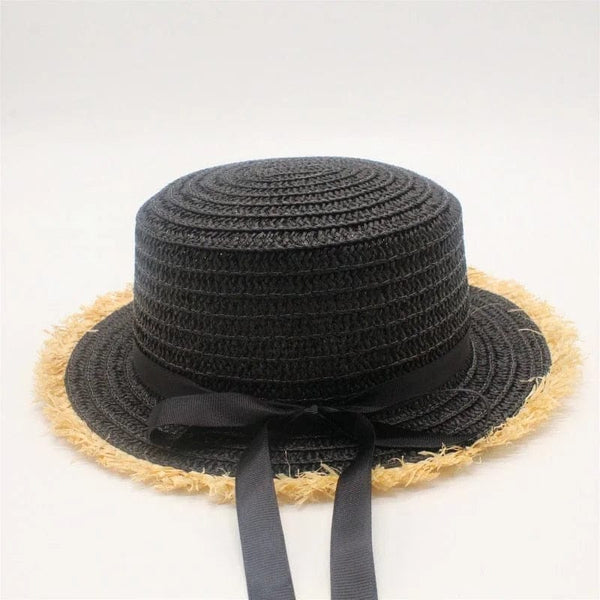 Eleganter Sonnenhut mit Schleifenakzent für Damen