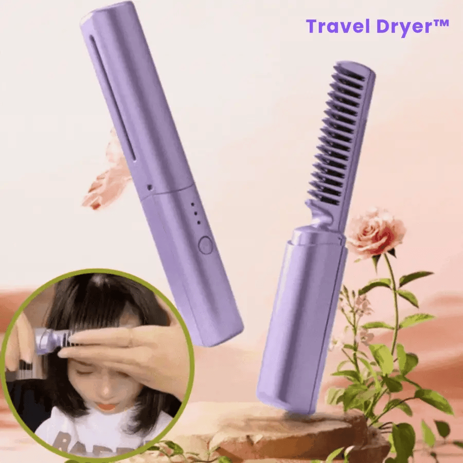50% Rabatt | TravelDryer™ Schnelles und einfaches Haarstyling für unterwegs