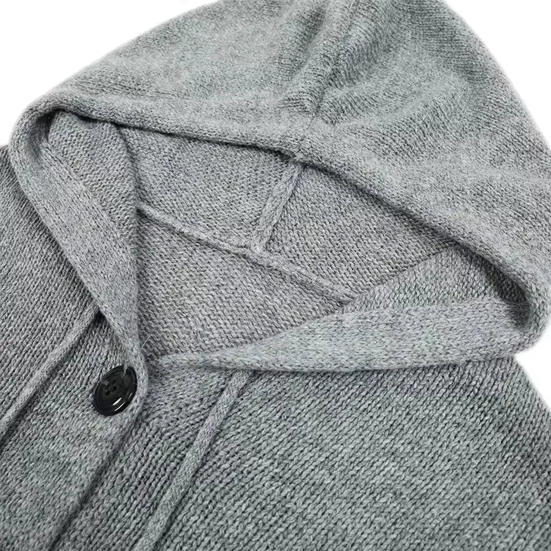 Gestrickter bequemer Pullover für Frauen