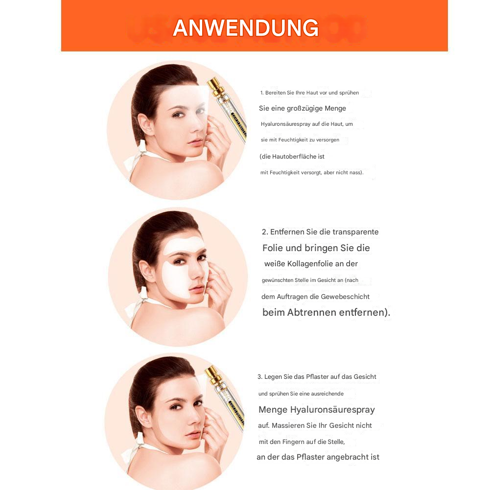 CollaBeauty™ – Nano-lösliche Kollagenfolie [1 + 1 Gratis]