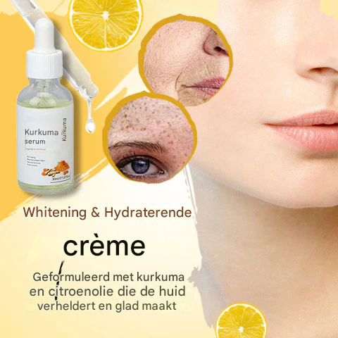GlowTurmeric™ – Kraftvolles Serum gegen dunkle Flecken für strahlende Haut [1 + 1 Gratis]