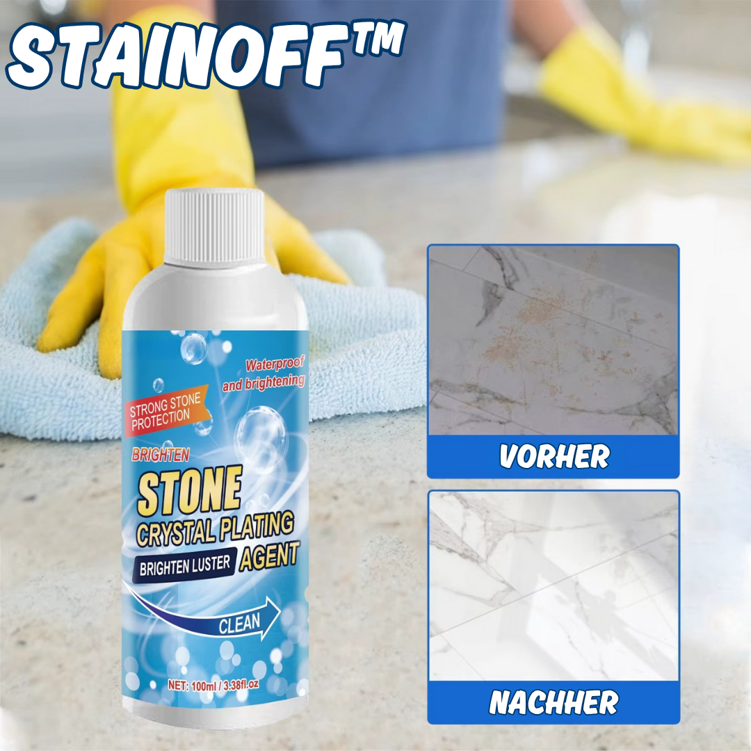 Stainoff™ – Steinreiniger für einfache und gründliche Fleckenentfernung [1 + 1 Gratis]