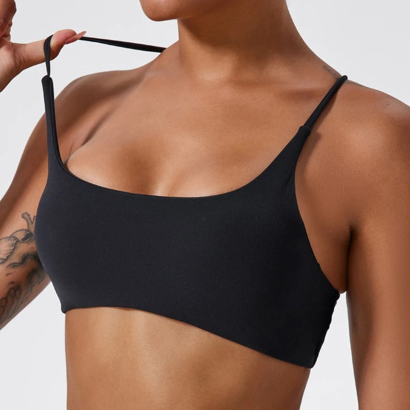 Superweicher Cross-Back-Sport-BH Mit Frontverschluss Für Frauen
